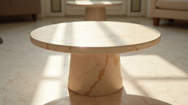 Table basse en travertin : votre guide pour un choix idéal