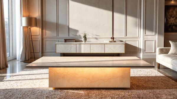 Top 5 tables basses en travertin pour votre intérieur parfait